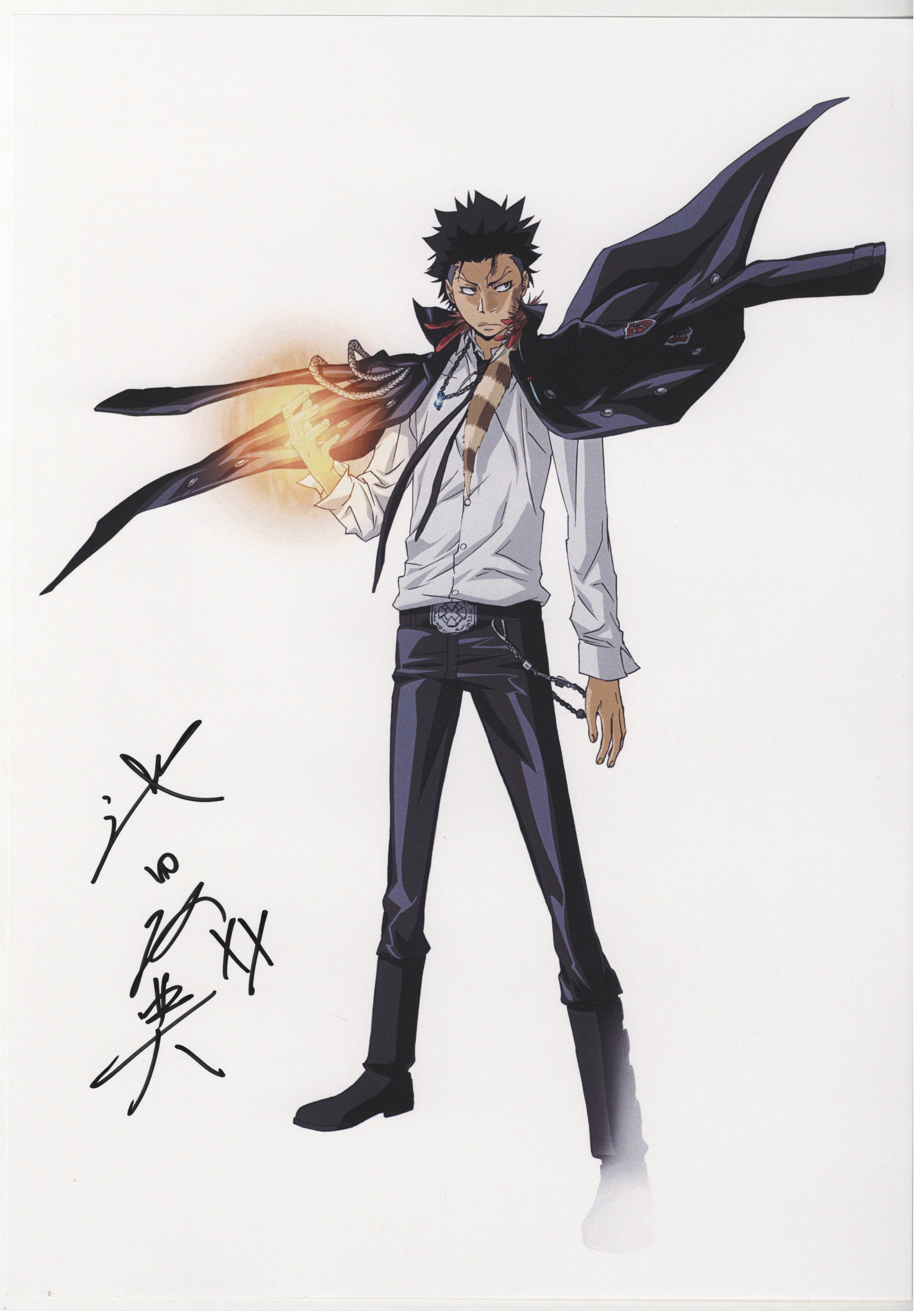 家庭教師ﾋｯﾄﾏﾝREBORN!」声優直筆ｻｲﾝ入りｶﾗｰ複製ｲﾗｽﾄ15枚ｾｯﾄ