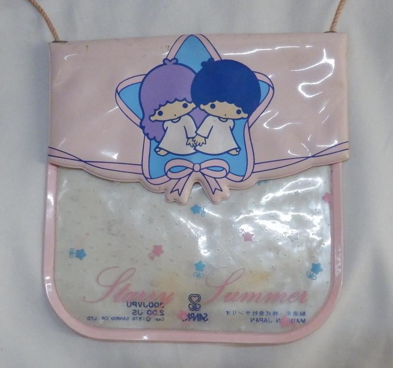 サンリオ リトルツインスターズキキララ ポシェット風ビニールバッグ