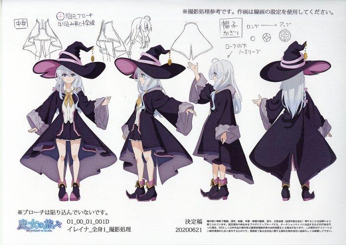 魔女の旅々 設定[制作素材]