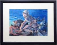 PG-3897]テレサの祈り シルクスクリーン 松本零士