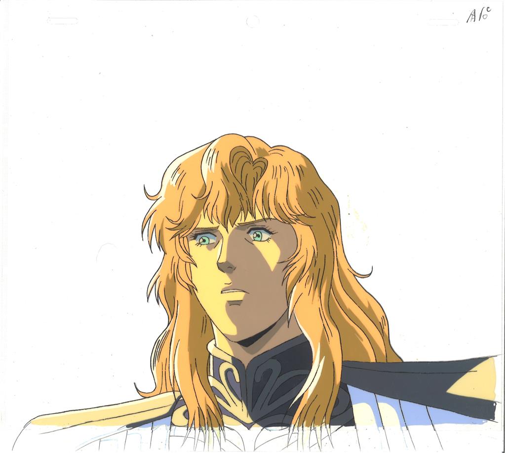 銀河英雄伝説 ラインハルト・フォン・ローエングラム セル画