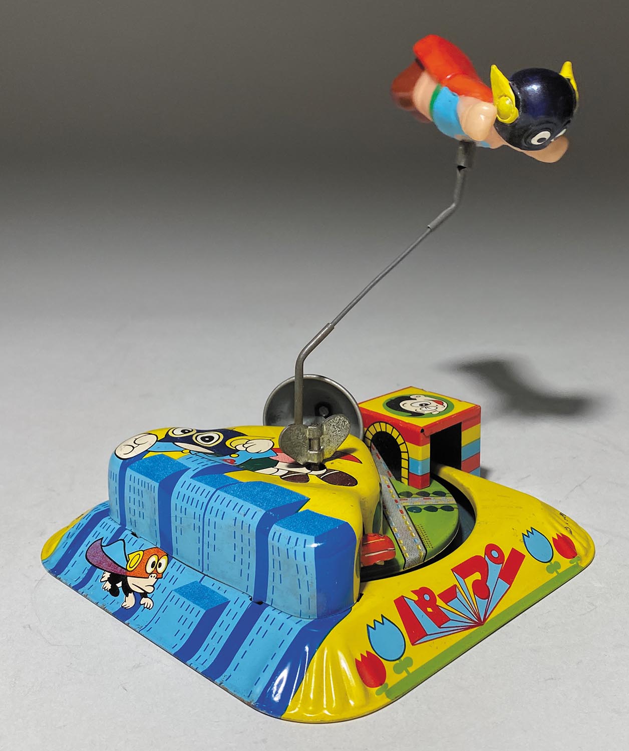 1019］ 米澤玩具 パーマン 電車まわり