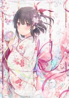 redjuice カラー複製イラスト「ギルティクラウン INORI♯1」