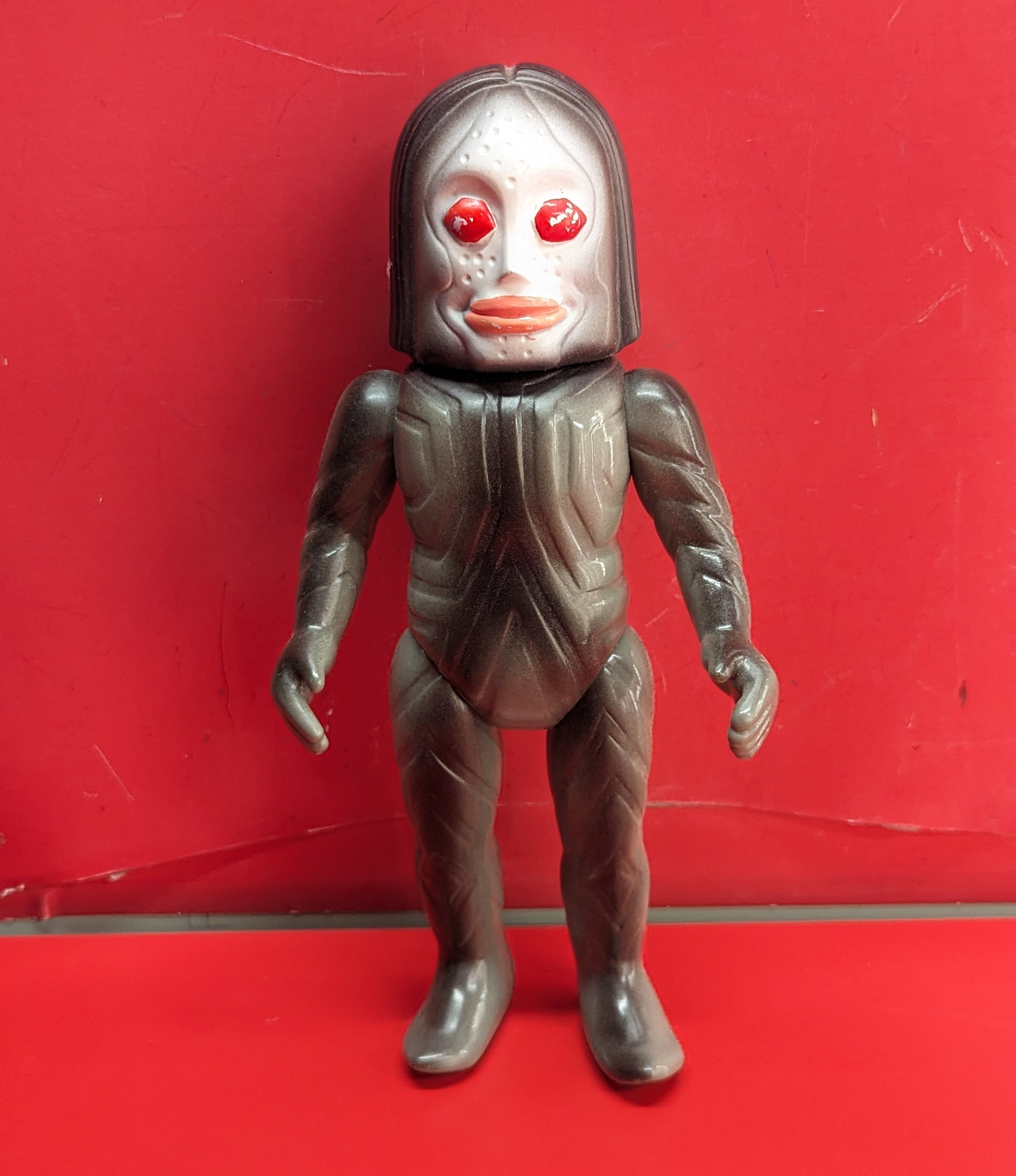 M1号 三面怪人 ダダ 未塗装 約23cm ウルトラマン ソフビ フィギュア M1