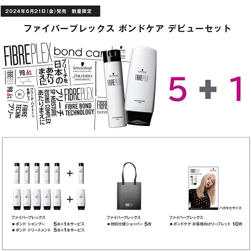 ファイバープレックスボンドケア デビューセット シュワルツコフの通販
