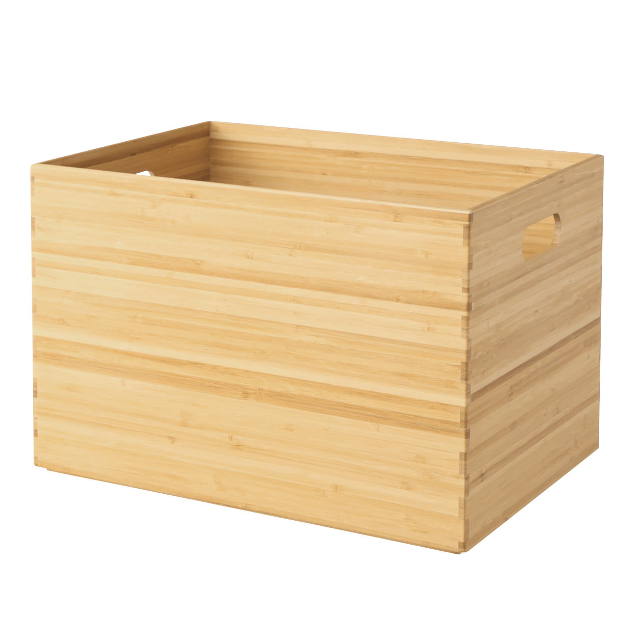 無印良品 重なる竹材長方形ボックス・大 - 通販 | 家具とインテリアの