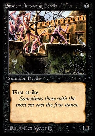 Stone-Throwing Devils | Magic | MYP Cards