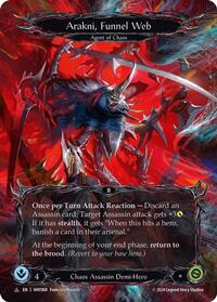 Arakni, Orb-Weaver // Arakni, Redback | Flesh & Blood | MYP Cards