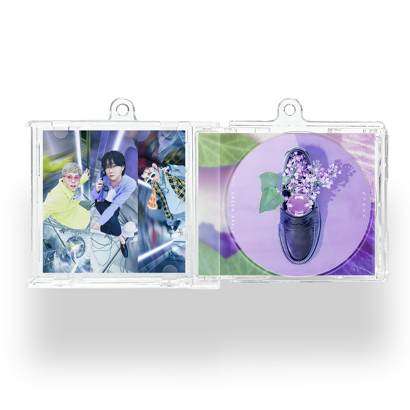 MrsGREENAPPLE グッズ |NFCミニCDキーリング【MrsGREENAPPLE