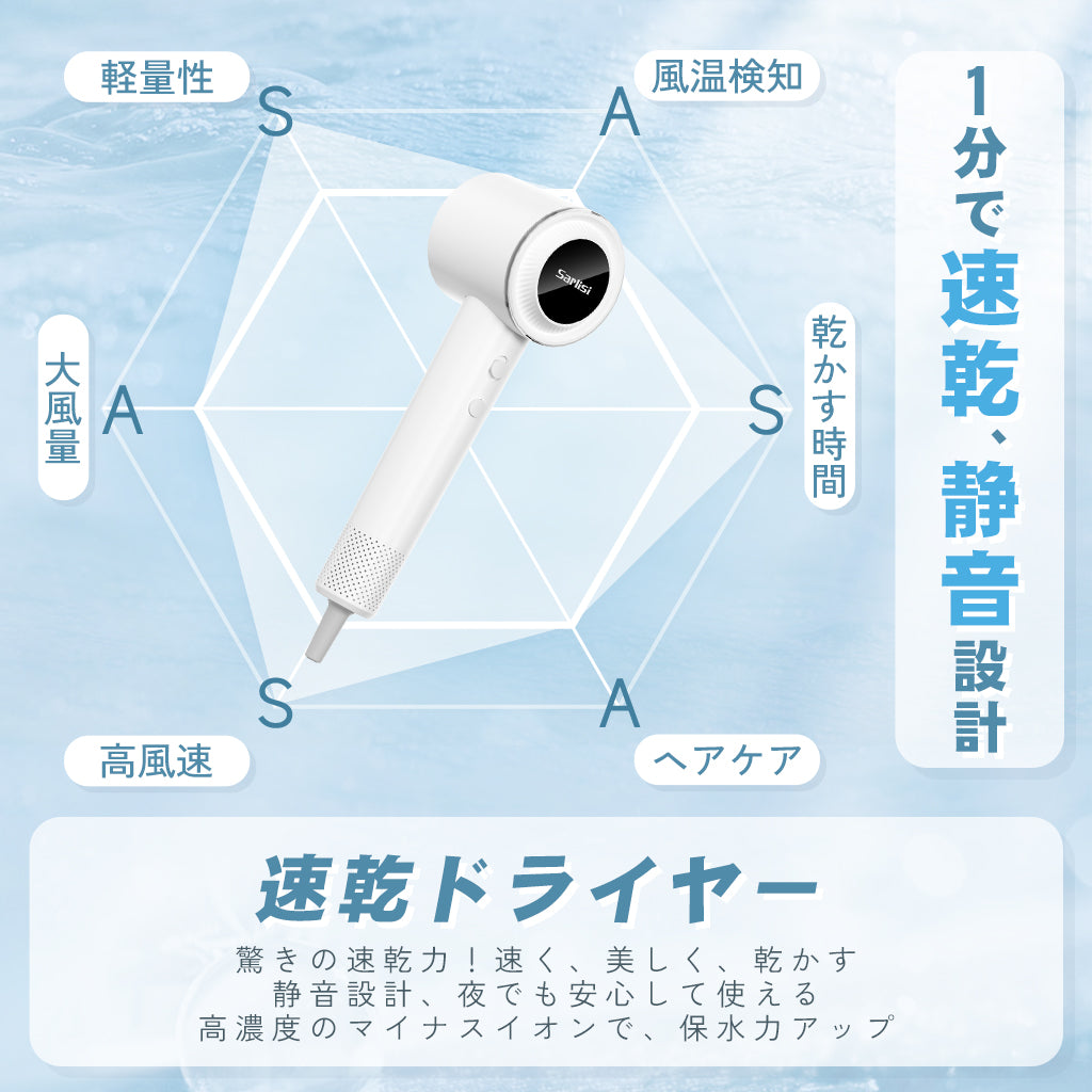 Sarlisi速乾ドライヤー|ドライヤー おすすめ 速乾-Sarlisi