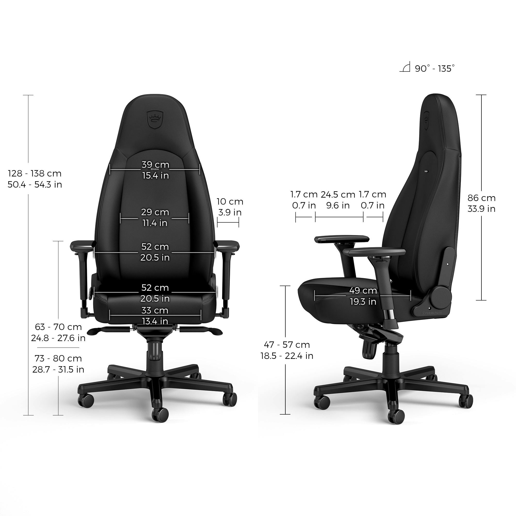 noblechairs - ICON Black Edition - The best just got even better