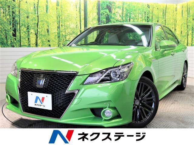 トヨタ クラウンハイブリッド アスリートS 若草色エディション 4.5万