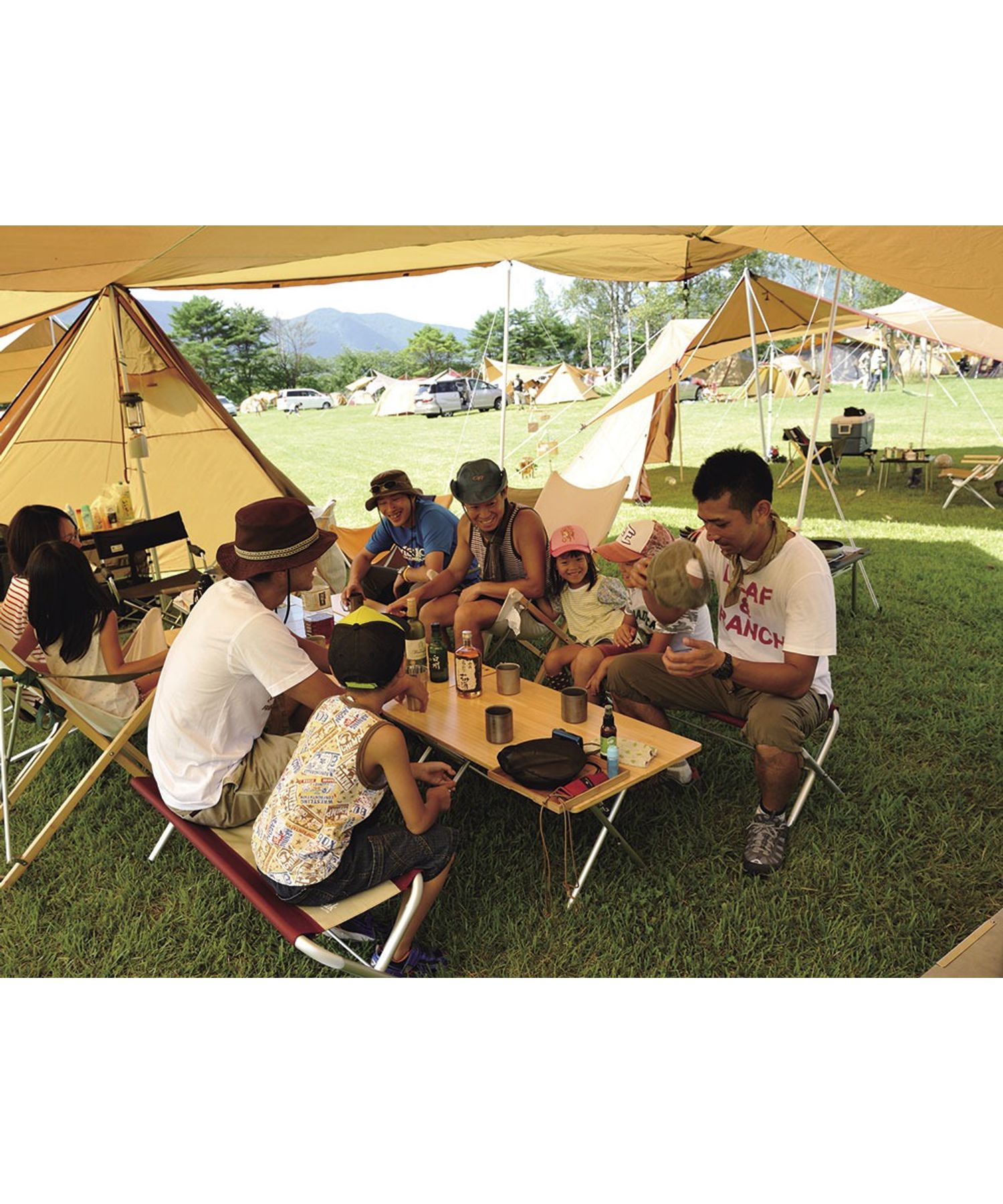 ワンアクションローテーブル竹| スノーピーク(Snow Peak)