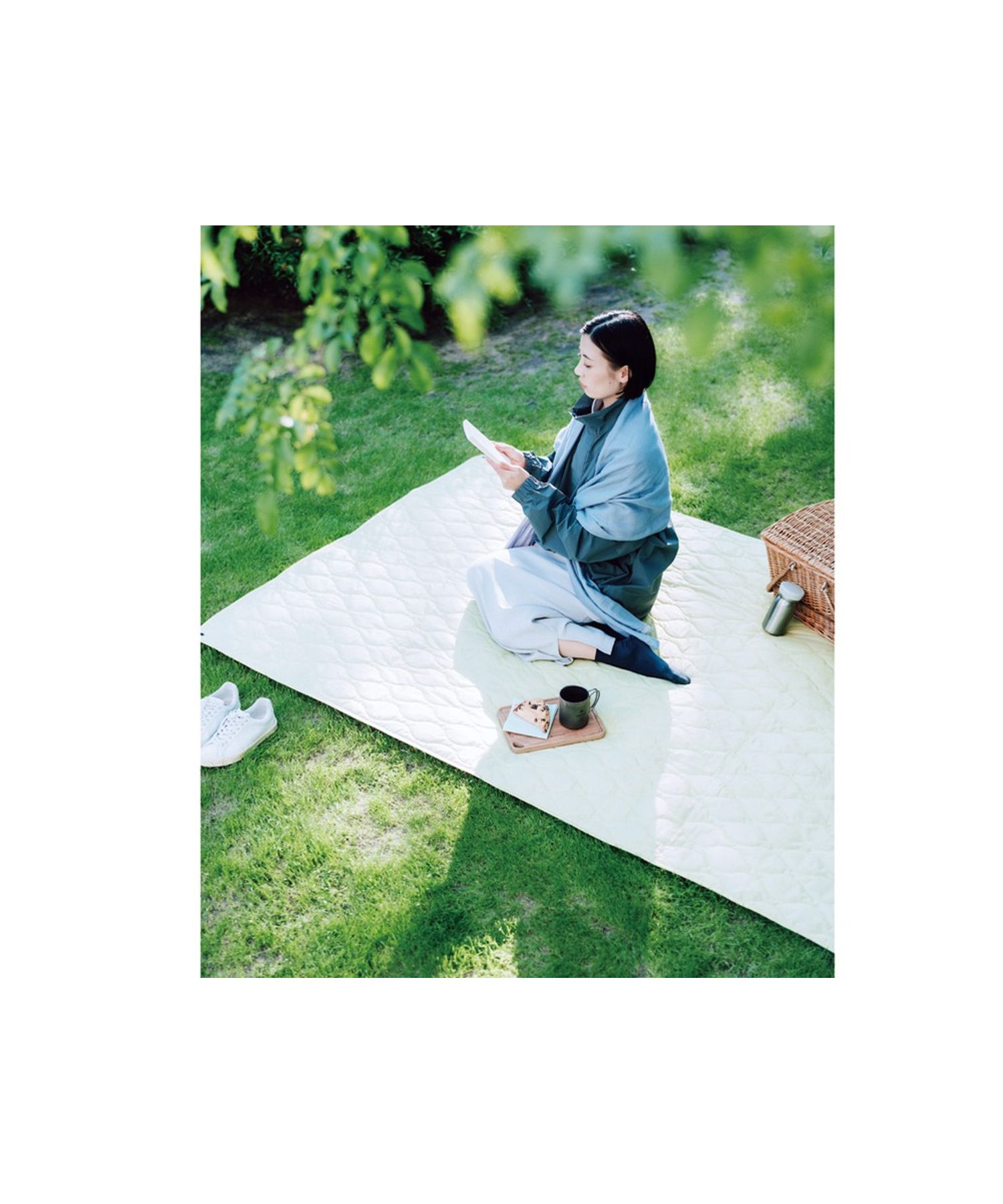 ピクニックラグ M アイボリー| スノーピーク(Snow Peak)