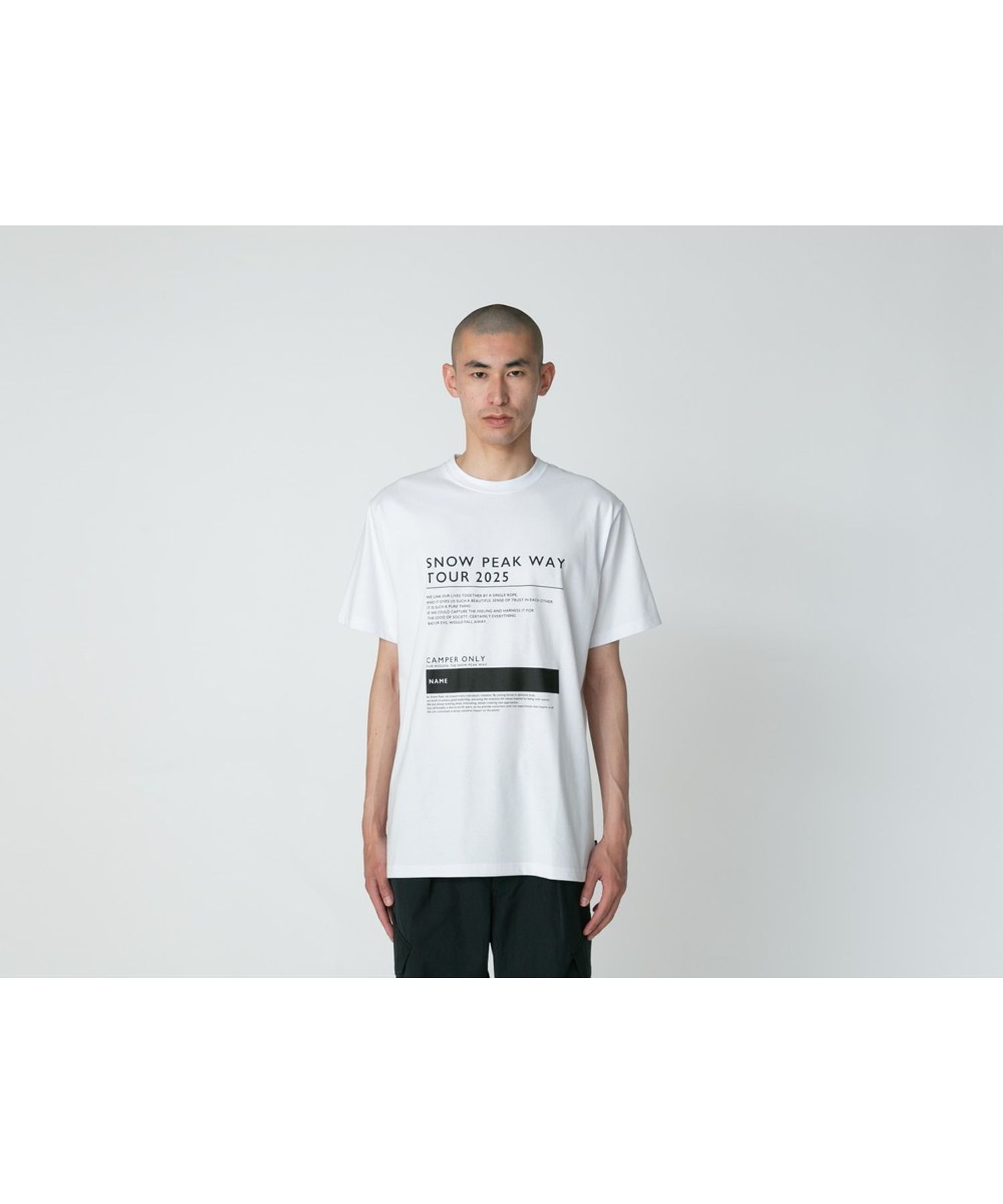 SPW Tour 2025 T-Shirt| スノーピーク(Snow Peak)