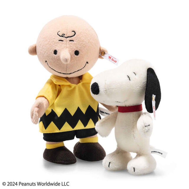 Steiff（シュタイフ） チャーリー・ブラウンとスヌーピー 75周年記念