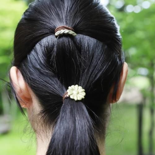 サヌ・バイさんのヘアゴム - ネパリ・バザーロの通販ショップ「ベルダ