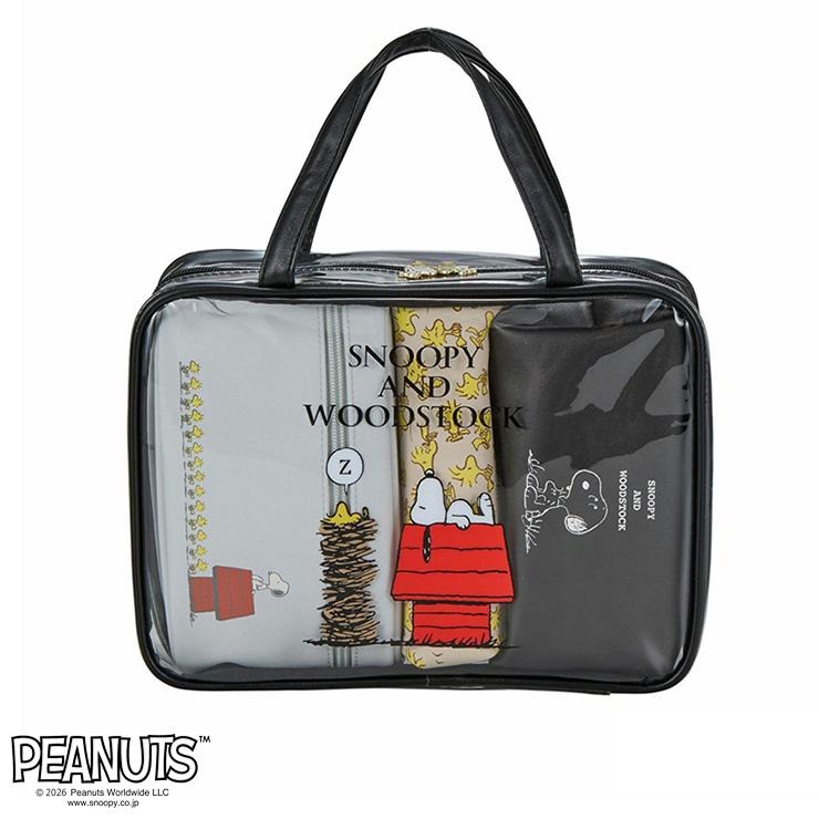 トラベルポーチセット（PEANUTS） | シャンブル | しまむらパーク