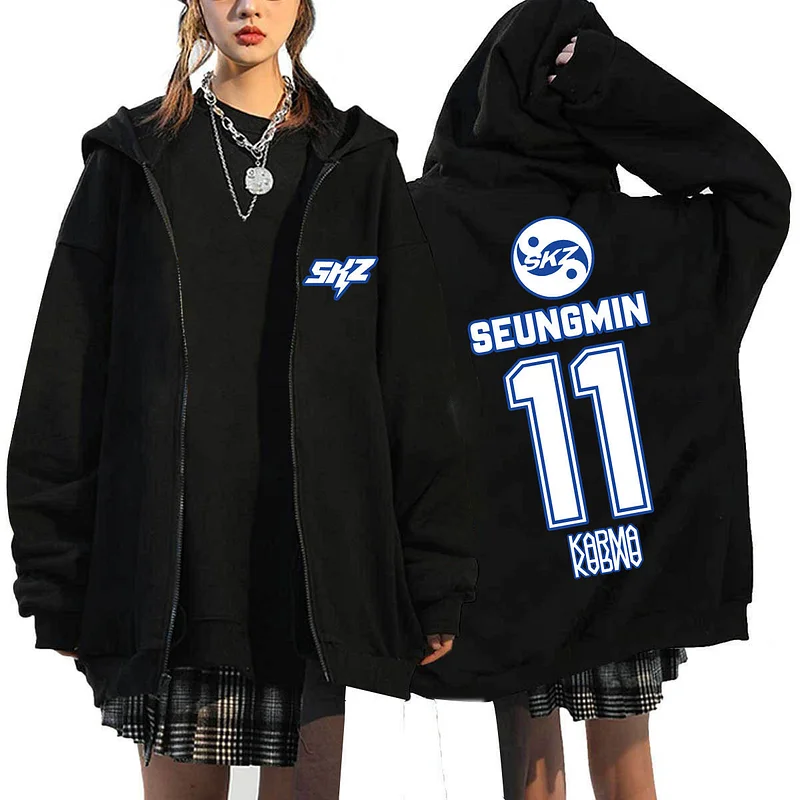 Stray Kids “DO IT” POP-UP STORE Zip Up Hoodie