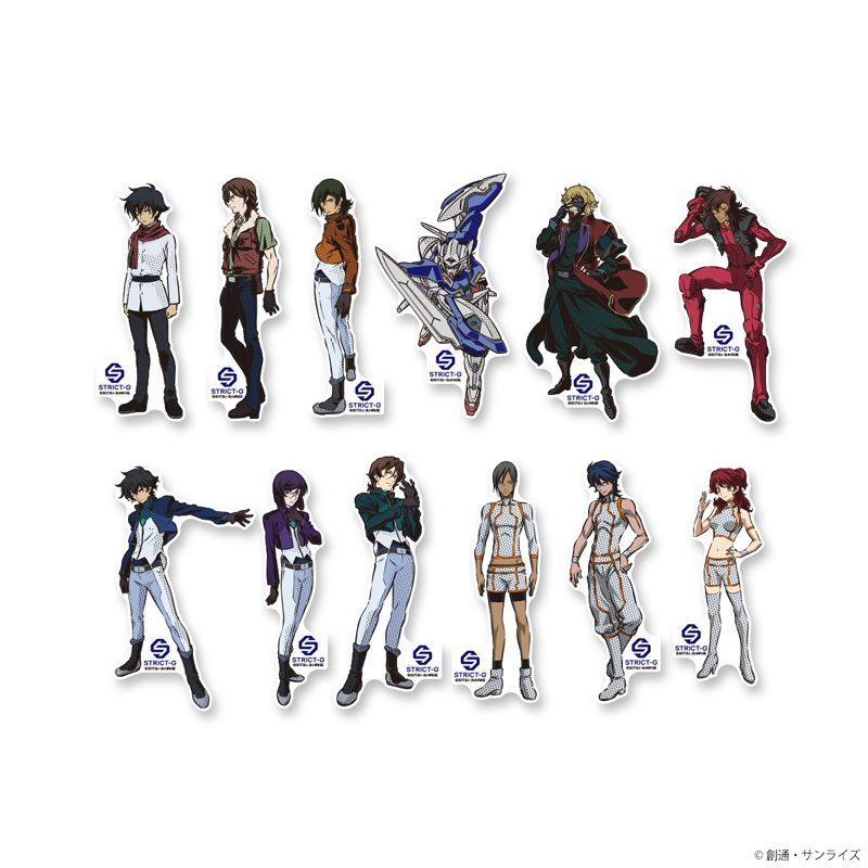 機動戦士ガンダム00 10th Anniversary] STRICT-G各店にて新アイテム3種