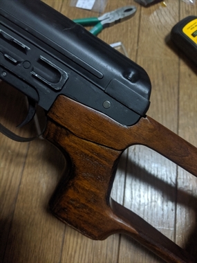 King Arms SVDウッドハンドガード/ストックセット レビュー