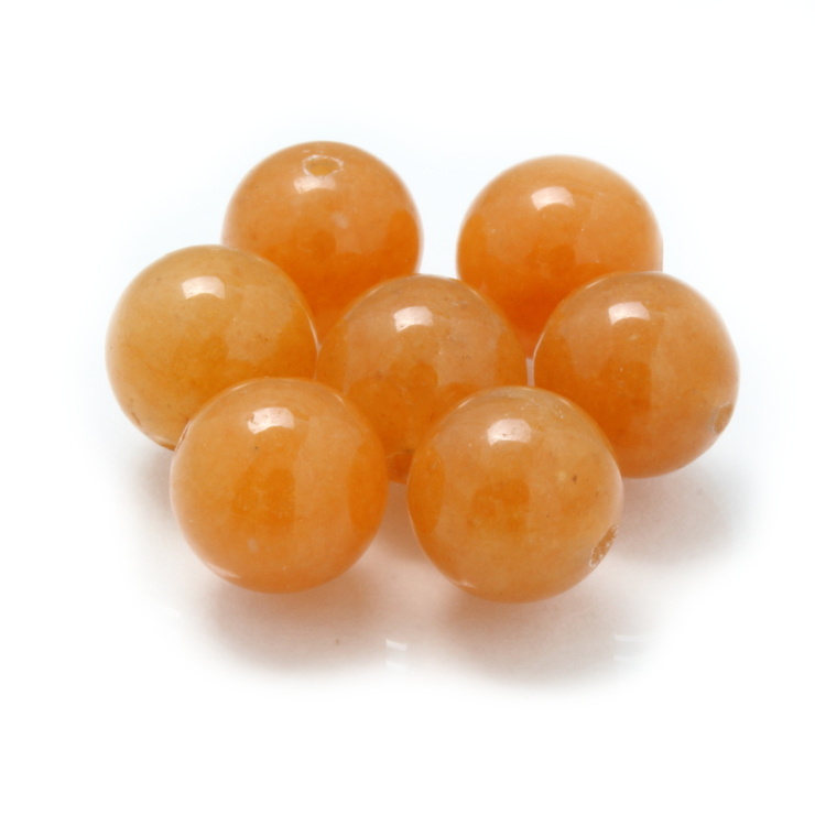 粒売り/バラ売り】オレンジアベンチュリン 8mm｜天然石