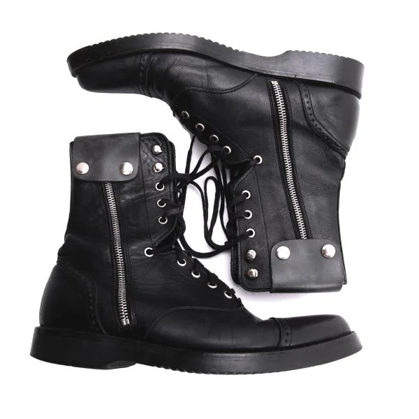 ヨウジヤマモト ファムYohji Yamamoto FEMME メダリオンサイドジップ