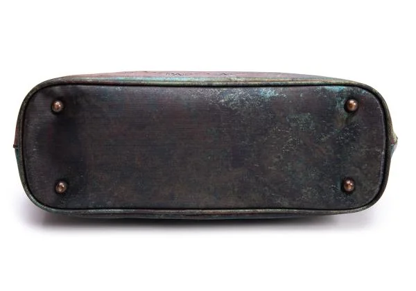 ジャンポールゴルチエJean Paul GAULTIER Vサイバーがま口バッグ 緑 (K