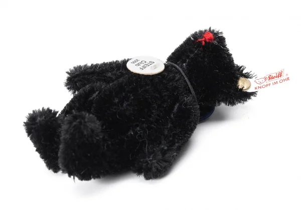シュタイフSteiff 2000 テディベア ぬいぐるみ 黒 (K-130336)