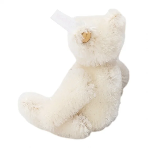 シュタイフSteiff 2001 テディベア ぬいぐるみ 白 (K-130337)