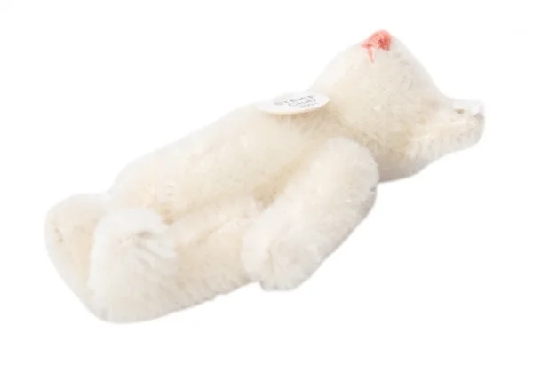 シュタイフSteiff 2001 テディベア ぬいぐるみ 白 (K-130337)