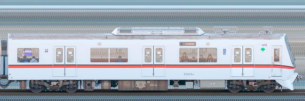 東京都交通局 浅草線 5300形5323-1の側面写真｜RailFile.jp｜鉄道車両