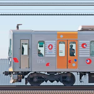 阪神1000系1201編成「阪神タイガース日本一記念ラッピングトレイン