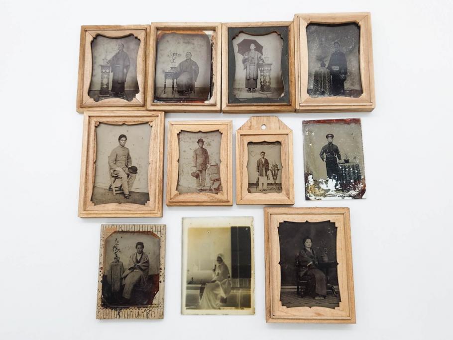 公式】アンティーク家具ラフジュ工房商品詳細ページ明治期 ガラス写真