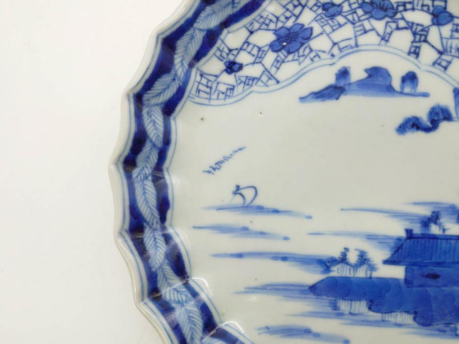 公式】アンティーク家具ラフジュ工房商品詳細ページ江戸期 古伊万里 染