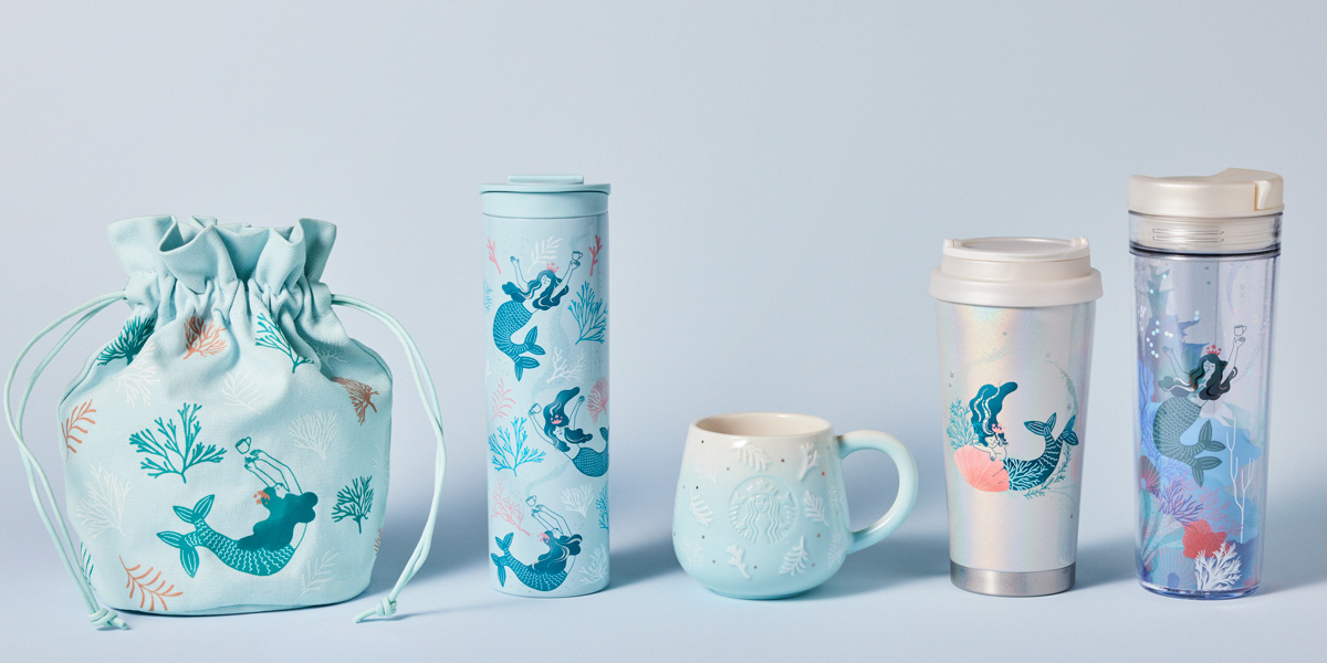 スタバ新作】人魚のベアリスタが、かわいすぎる！ 2022年秋シーズン第1