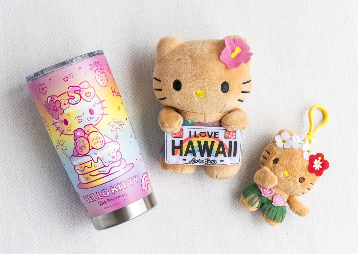 希少レア ハローキティ ダニエル 日焼け ハワイ タンブラーセット 1999