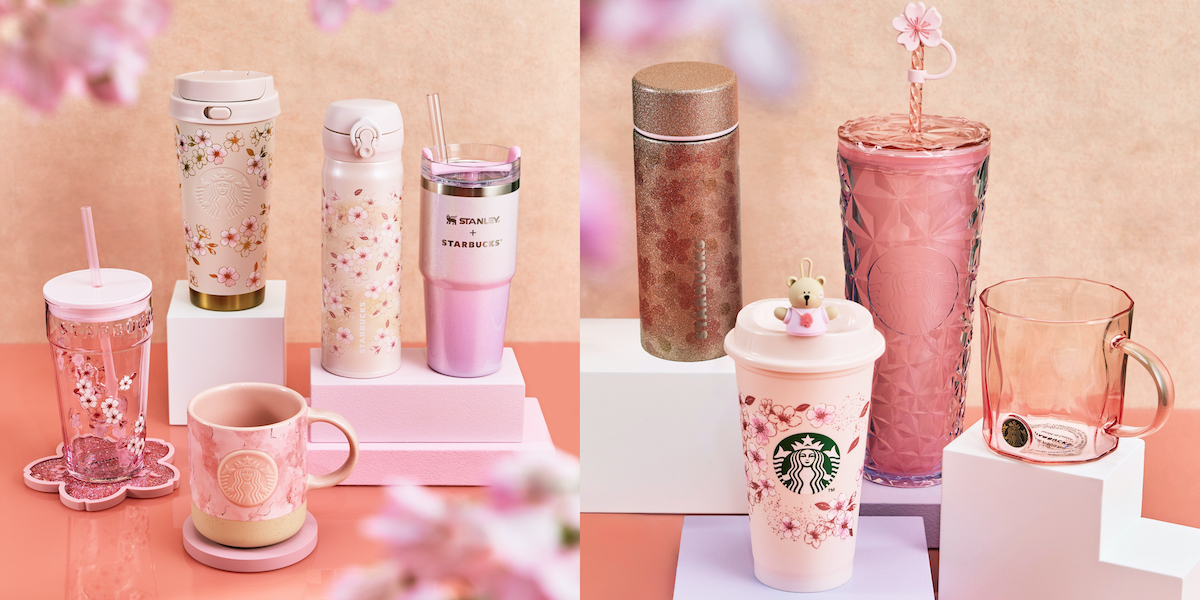 スタバ新作・グッズ】ほんのりピンクで春を先取り♪「SAKURAシーズン