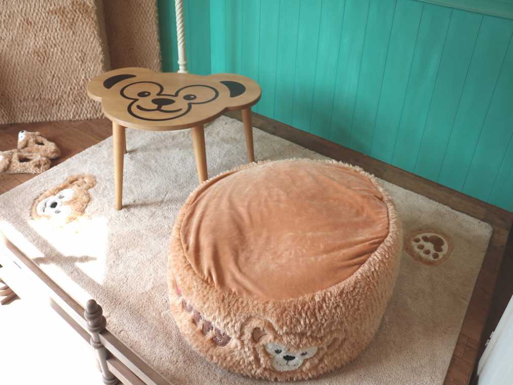 壁までダッフィー！「ダッフィーのインテリアシリーズ」展示ルームが