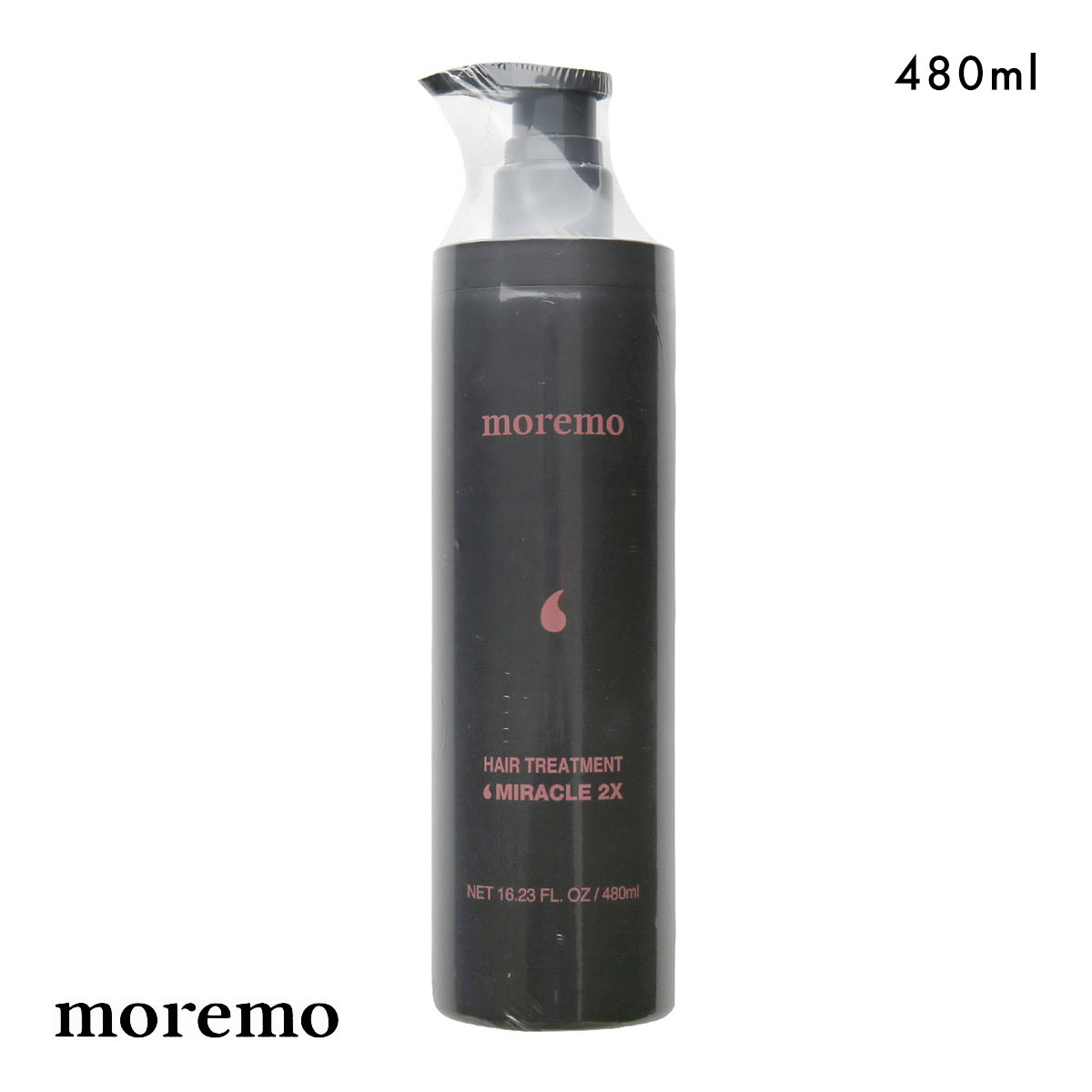 moremo モレモ ヘアトリートメント ミラクル2X 480ml 大容量 洗い流す