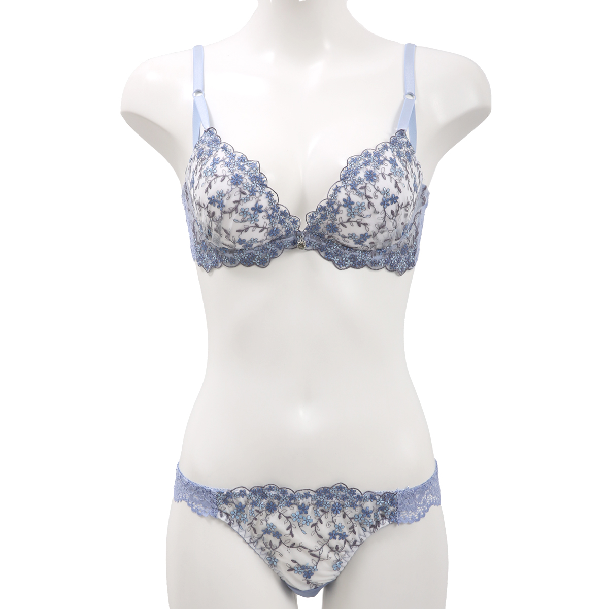 サンエイ 脇高 クリスタルブーケ ブラセット ABCD 大きいサイズ