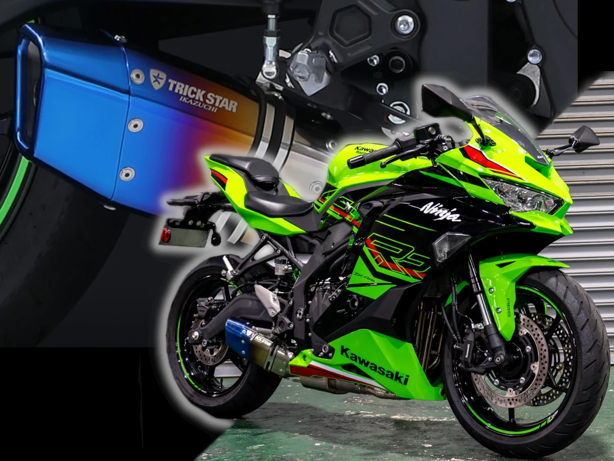 新製品】あのショートなIKAZUCHIが再び！ トリックスターよりZX-4R SE