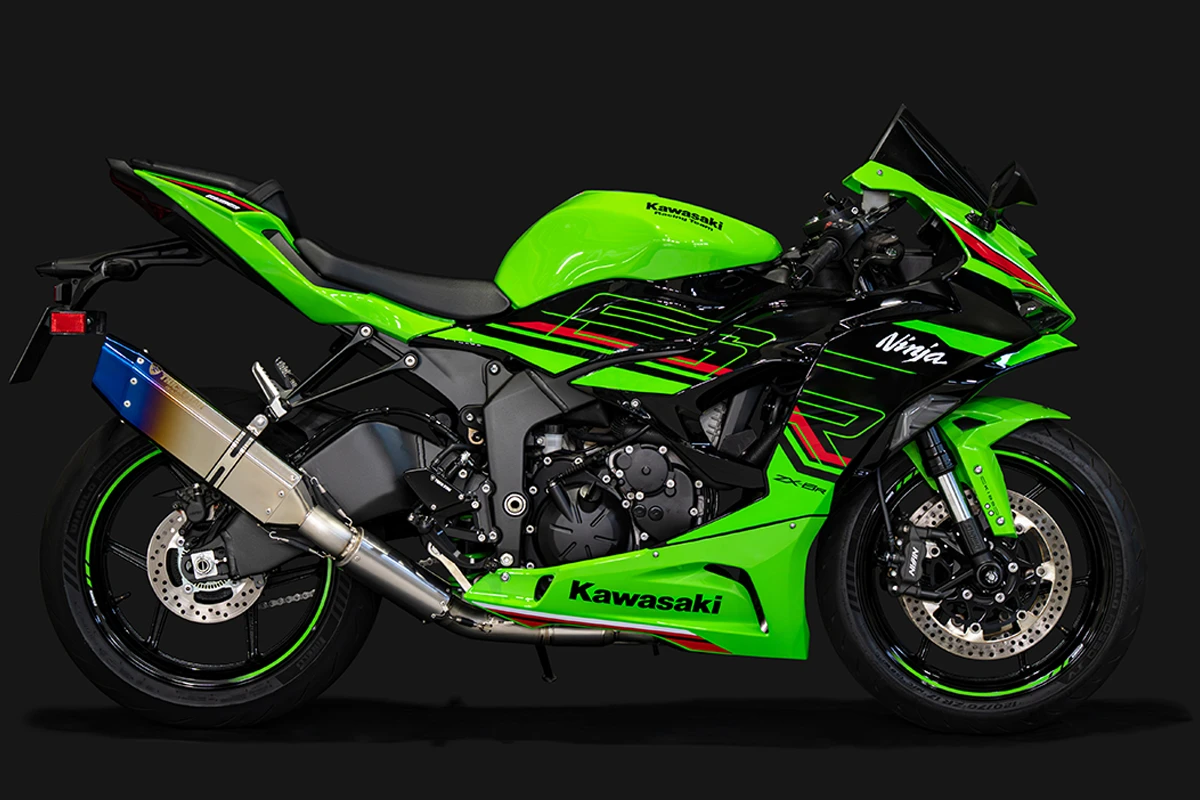 新製品】トリックスターのフルエキゾーストマフラー「IKAZUCHI」にZX