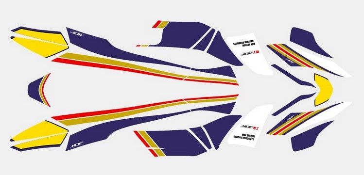 Webike | MDF エムディーエフ 車種別グラフィックデカールキット PCX