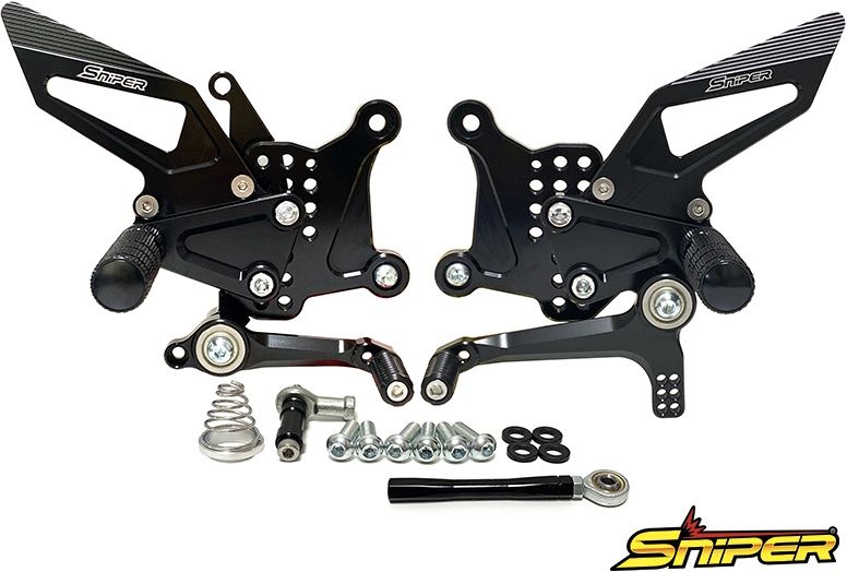 Webike | SNIPER スナイパー バックステップ ZX-25R(SP0102QBK