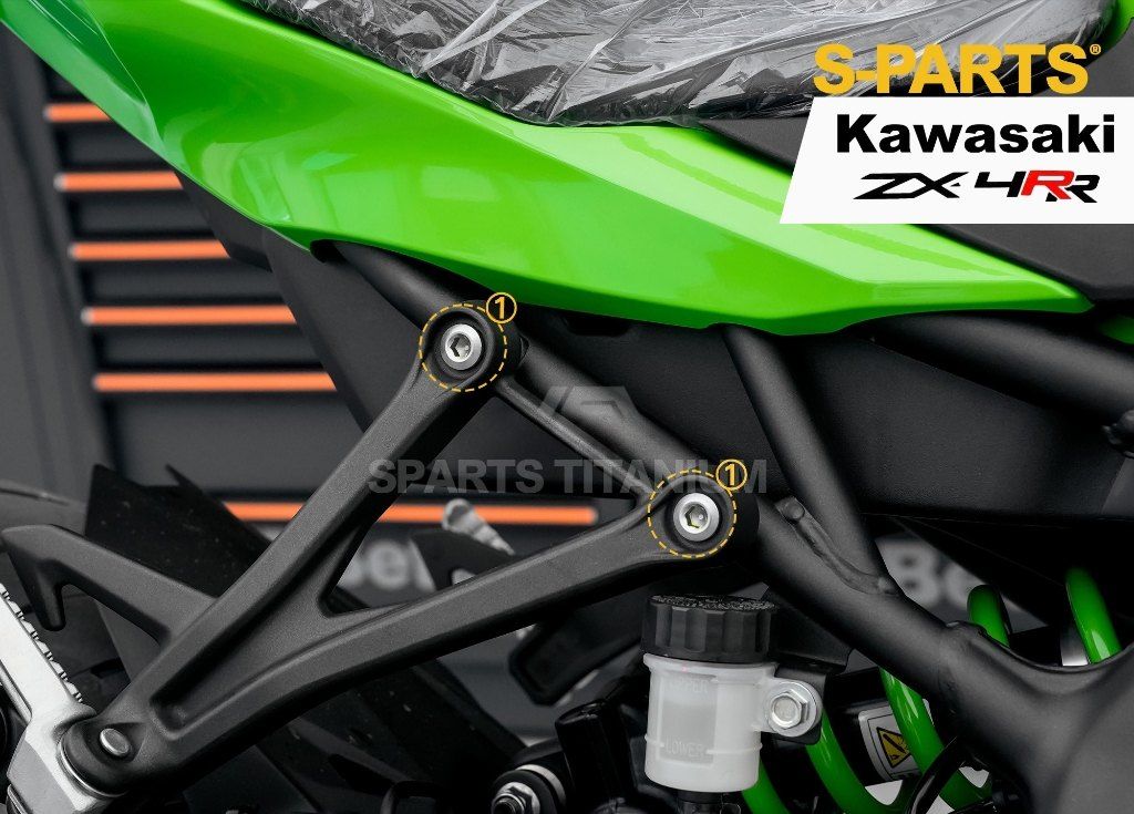 Webike | S-PARTS エスパーツ タンデムステップマウント用チタンボルト