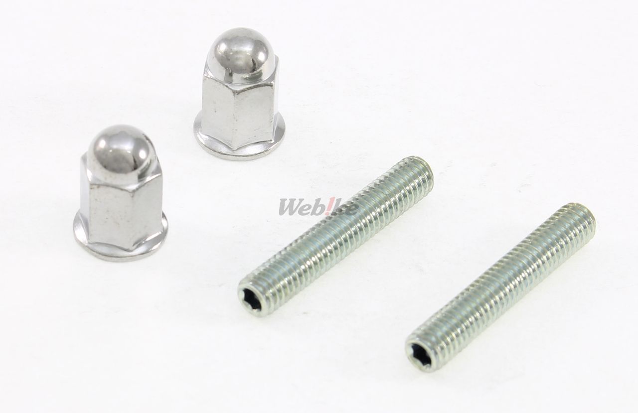 Webike | SHIFT UP シフトアップ ロングエキゾーストナット＆スタッド