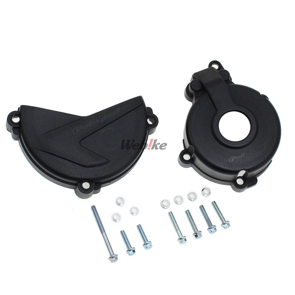 Webike | POLISPORT ポリスポーツ エンジンカバー セット 250SEF(91006