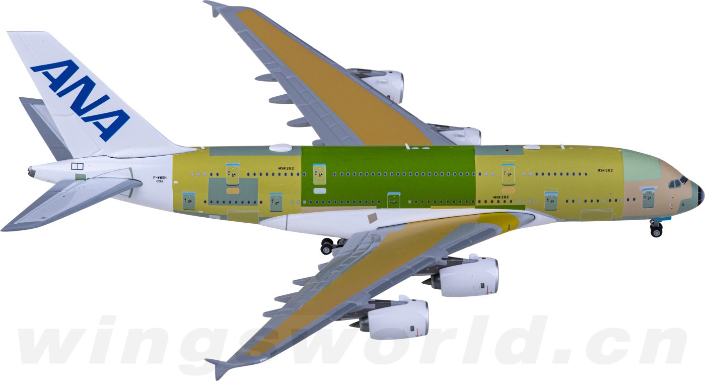 XX4474 ANA 全日空Airbus A380 F-WWSH JC Wings 1:400 -飞机模型世界
