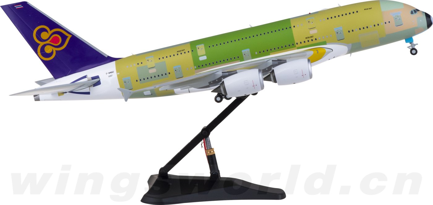 XX20062 Thai Airways 泰国国际航空Airbus A380 F-WWAO JC Wings 1:200